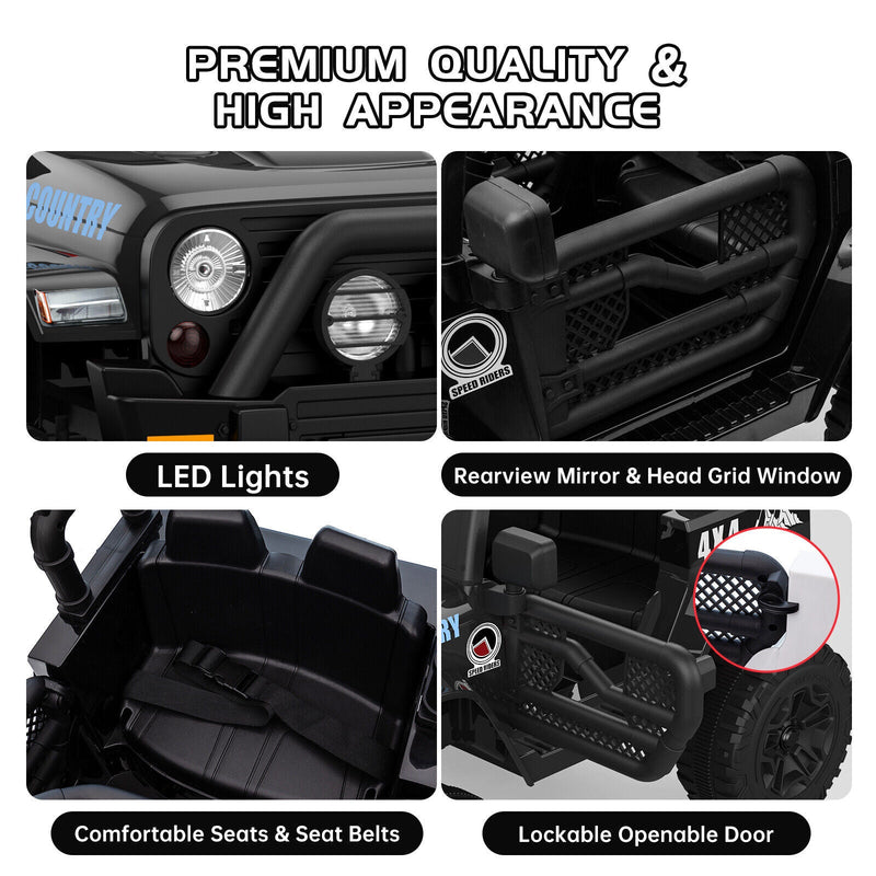 Load image into Gallery viewer, 12V Battery-Powered Ride-On Electric Truck Car with Remote Control
