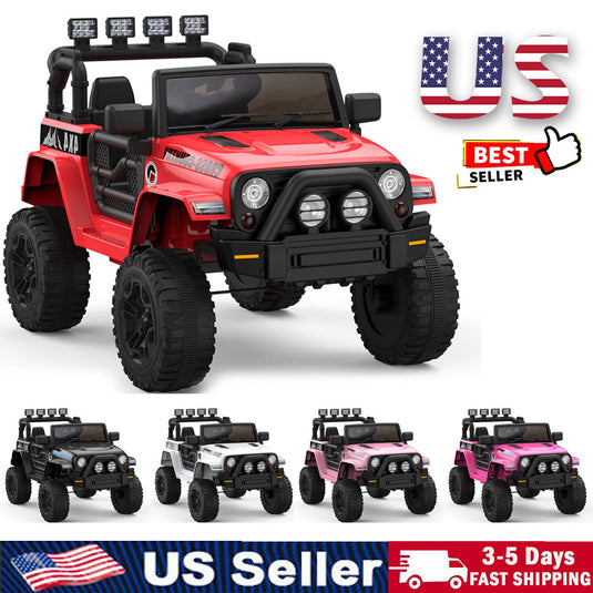 12V Battery-Powered Ride-On Electric Truck Car with Remote Control