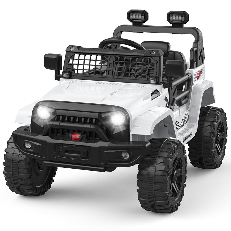 Load image into Gallery viewer, 12V Kids Electric Ride-On Truck and Car with Parent Remote Control and LED Lights
