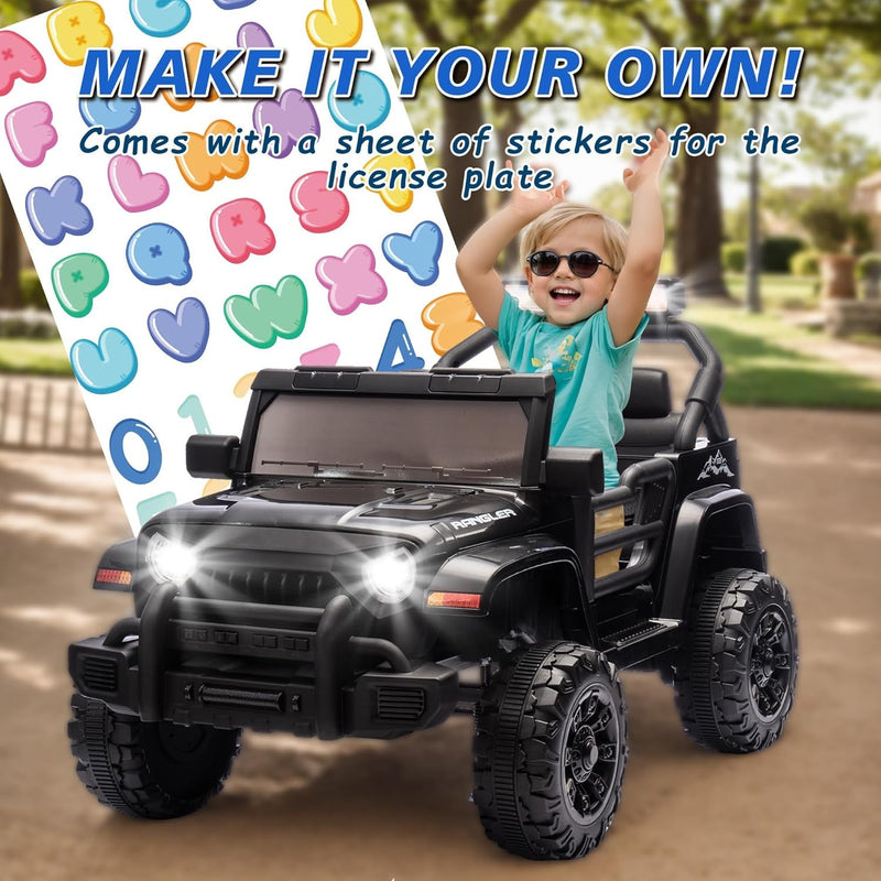 Load image into Gallery viewer, 12V Kids Electric Ride-On Truck Car with Parental Remote Control Toy Vehicle
