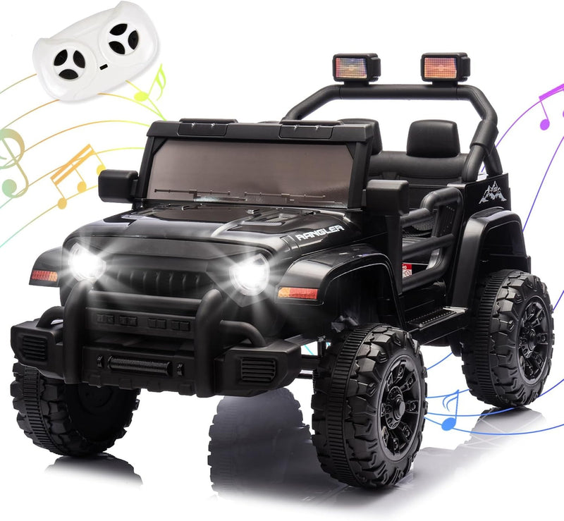Load image into Gallery viewer, 12V Kids Electric Ride-On Truck Car with Parental Remote Control Toy Vehicle
