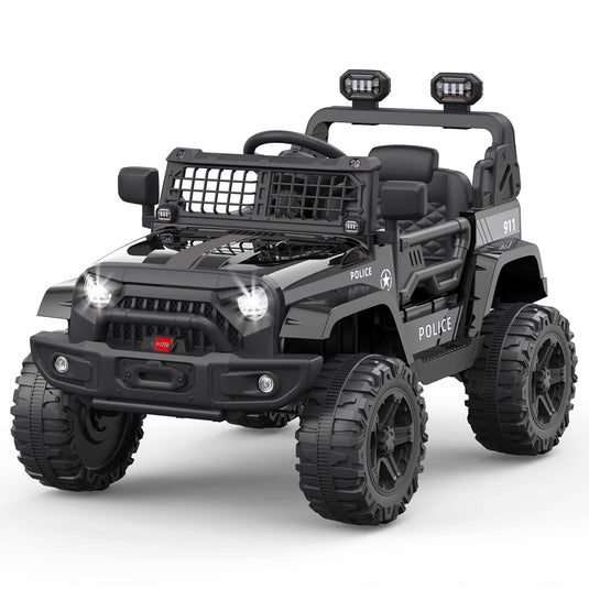 12V Kids Electric Ride-On Truck Car with Remote Control and Spring Suspension