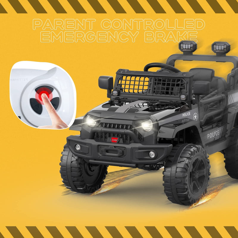 Load image into Gallery viewer, 12V Kids Electric Ride-On Truck Car with Remote Control and Spring Suspension
