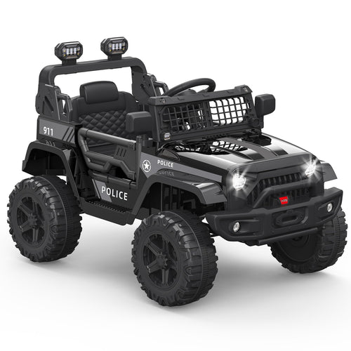 12V Kids Electric Ride-On Truck with Remote Control and Spring Suspension