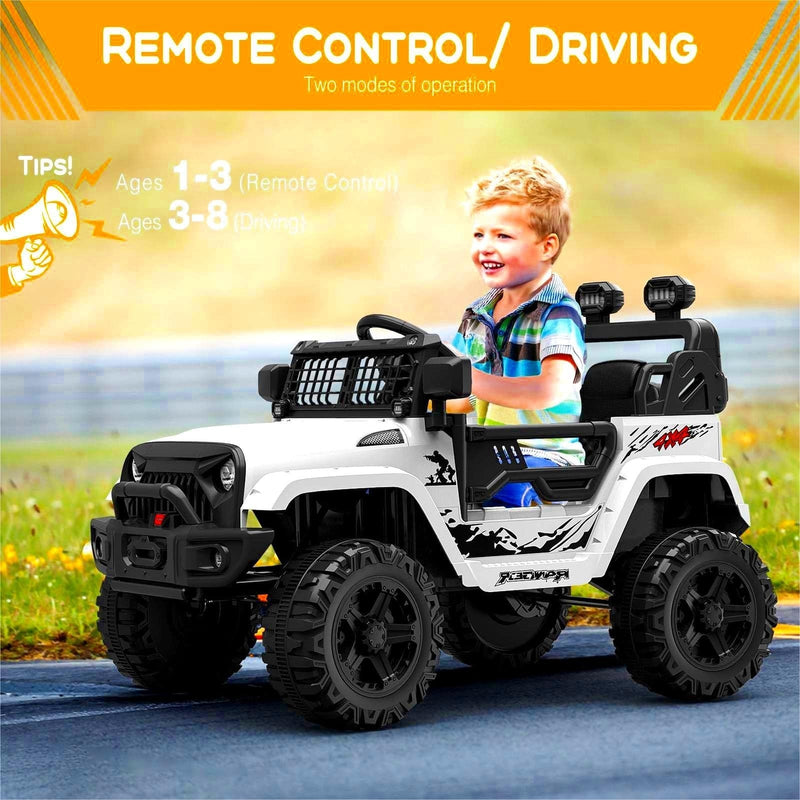 Load image into Gallery viewer, 12V Kids Electric Ride-On Truck with Remote Control and Spring Suspension
