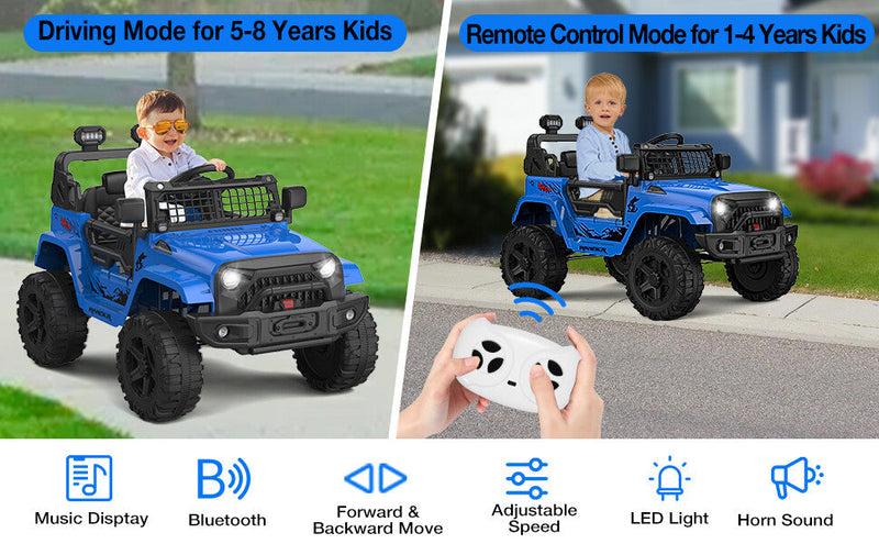 Load image into Gallery viewer, 12V Kids Electric Ride-On Truck with Remote Control and Spring Suspension
