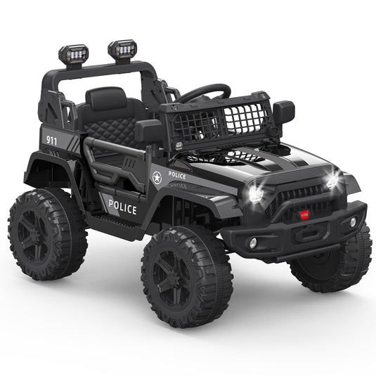 12V Kids Electric Ride-On Truck with Remote Control and Spring Suspension