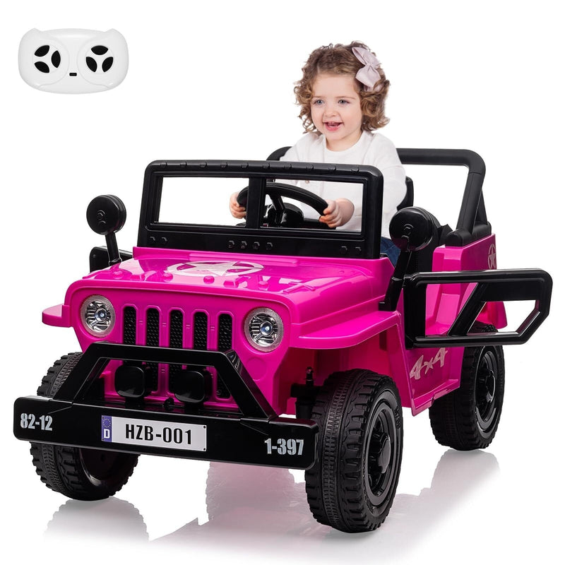 Load image into Gallery viewer, 12V Kids Electric Ride-On Truck and Car with Remote Control
