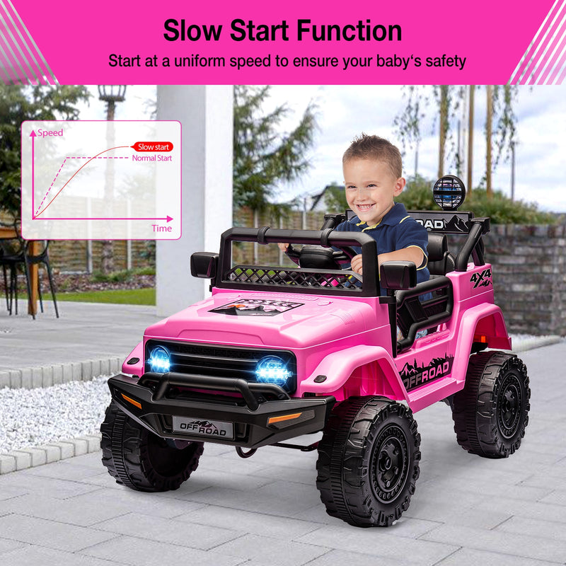 Load image into Gallery viewer, 12V Electric Ride-On Truck Car with Parent Remote Control
