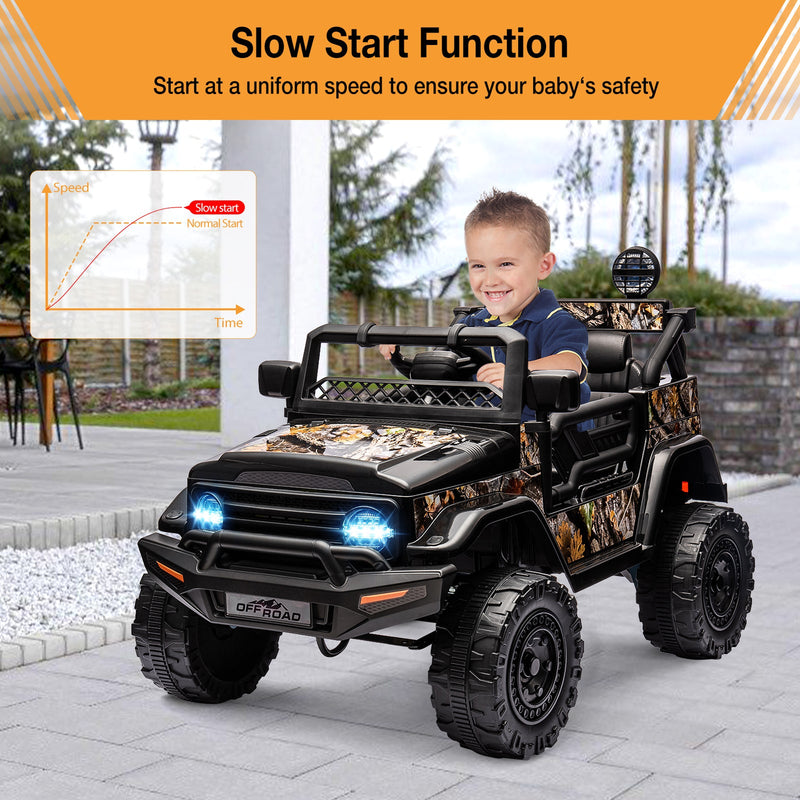 Load image into Gallery viewer, 12V Electric Ride-On Truck Car with Parent Remote Control

