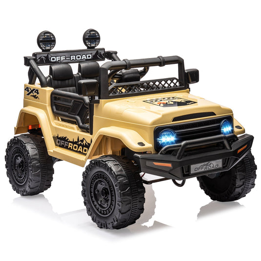 12V Electric Ride-On Truck Car with Parent Remote Control