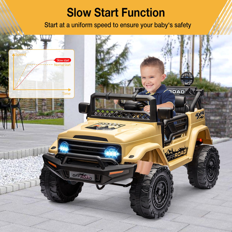 Load image into Gallery viewer, 12V Electric Ride-On Truck Car with Parent Remote Control
