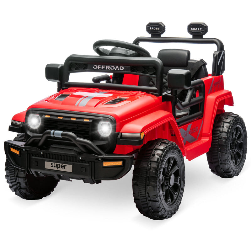 Load image into Gallery viewer, 12V Ride-On Truck Car Toy with Parent Remote Control for Kids Ages 3-5
