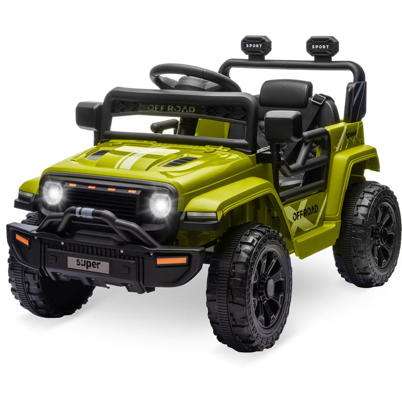 Load image into Gallery viewer, 12V Ride-On Truck Car Toy with Parent Remote Control for Kids Ages 3-5
