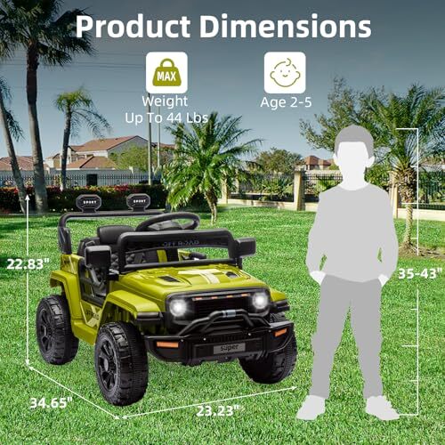 Load image into Gallery viewer, 12V Ride-On Truck Car Toy with Parent Remote Control for Kids Ages 3-5
