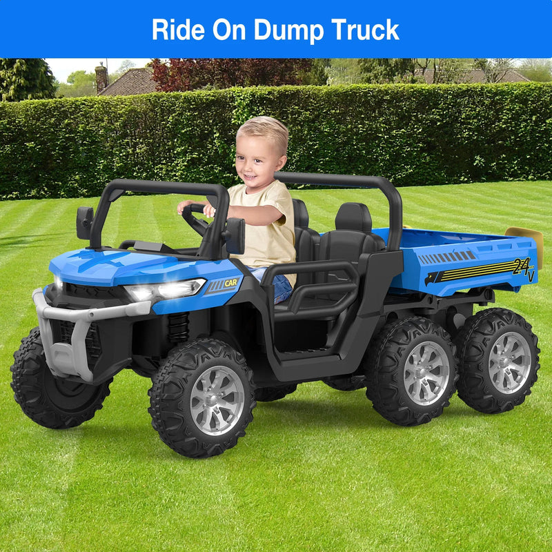 Load image into Gallery viewer, 24V Kids Electric Ride-On Truck Car with Remote Control
