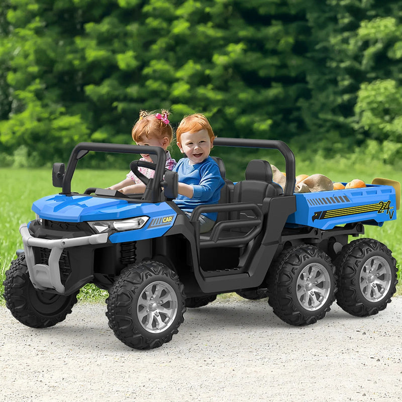 Load image into Gallery viewer, 24V Kids Electric Ride-On Truck Car with Remote Control
