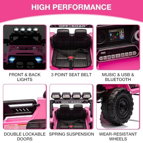 Load image into Gallery viewer, 12V Electric Ride-On Truck Car for Kids with Remote Control Toy Vehicle
