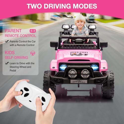 Load image into Gallery viewer, 12V Electric Ride-On Truck Car for Kids with Remote Control Toy Vehicle
