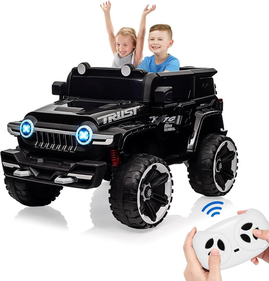12V Electric Ride-On Truck Car for Kids Ages 3+ with 2.4G Remote Control