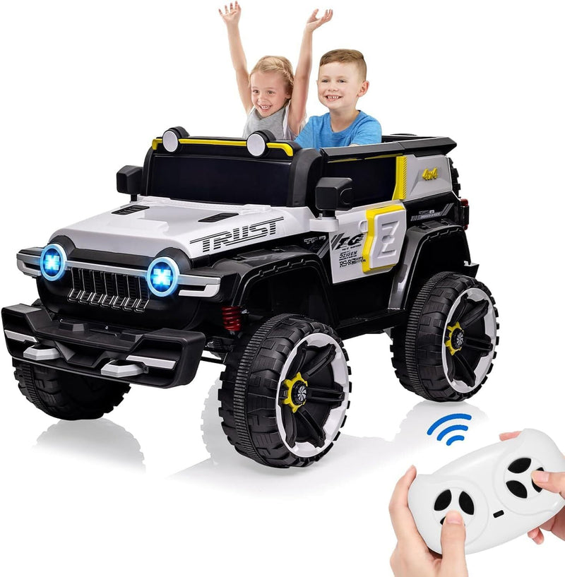 Load image into Gallery viewer, 12V Electric Ride-On Truck Car for Kids Ages 3+ with 2.4G Remote Control

