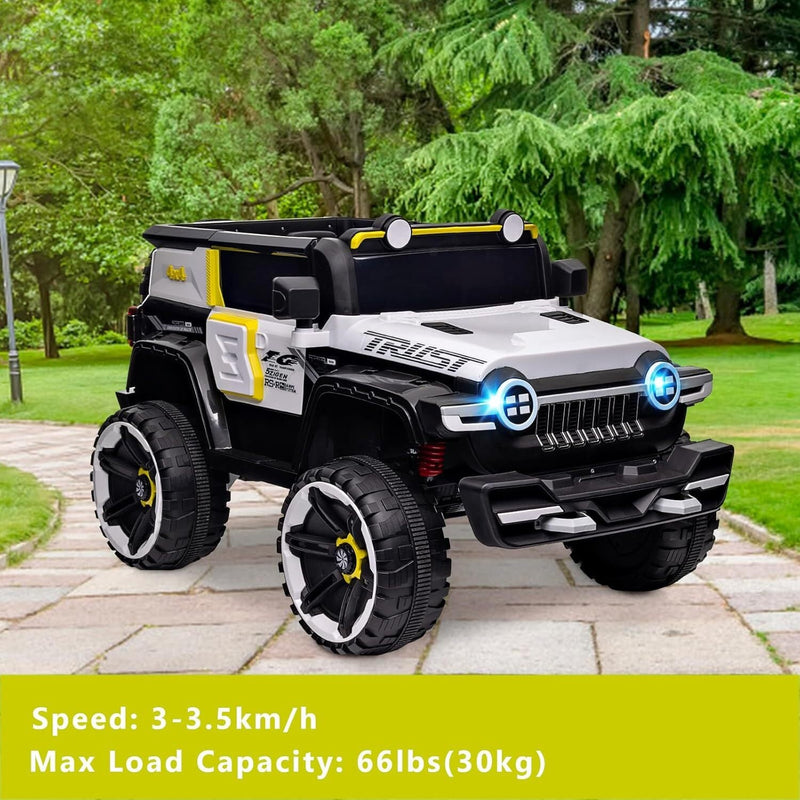 Load image into Gallery viewer, 12V Electric Ride-On Truck Car for Kids Ages 3+ with 2.4G Remote Control
