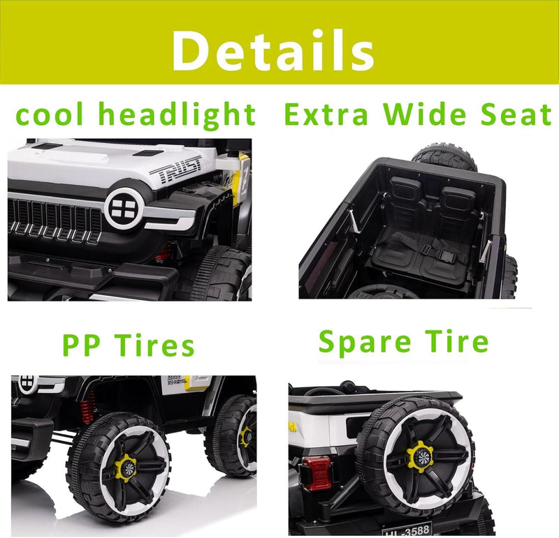 Load image into Gallery viewer, 12V Electric Ride-On Truck Car for Kids Ages 3+ with 2.4G Remote Control
