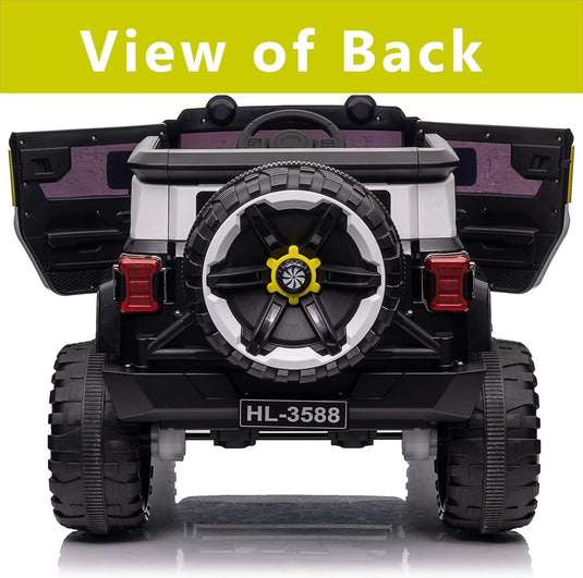 12V Electric Ride-On Truck Car for Kids Ages 3+ with 2.4G Remote Control