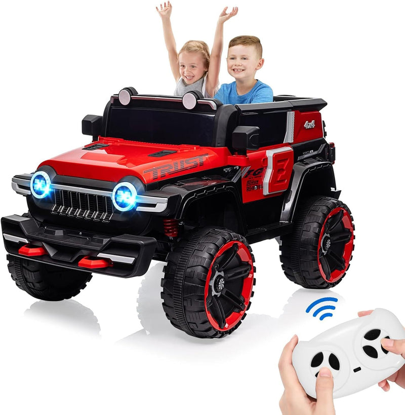 Load image into Gallery viewer, 12V Electric Ride-On Truck Car for Kids Ages 3+ with 2.4G Remote Control
