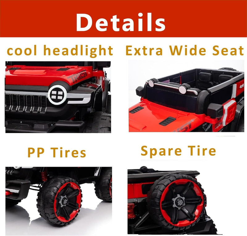 Load image into Gallery viewer, 12V Electric Ride-On Truck Car for Kids Ages 3+ with 2.4G Remote Control
