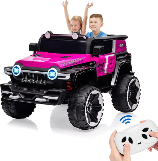 12V Electric Ride-On Truck Car for Kids Ages 3+ with 2.4G Remote Control