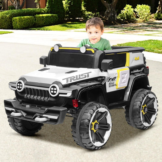 12V Electric Ride-On Truck Car for Kids Ages 3-8 with 7AH Battery
