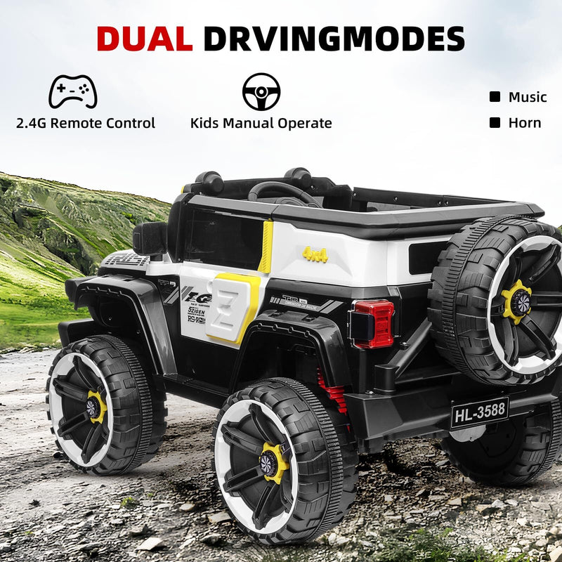 Load image into Gallery viewer, 12V Electric Ride-On Truck Car for Kids Ages 3-8 with 7AH Battery
