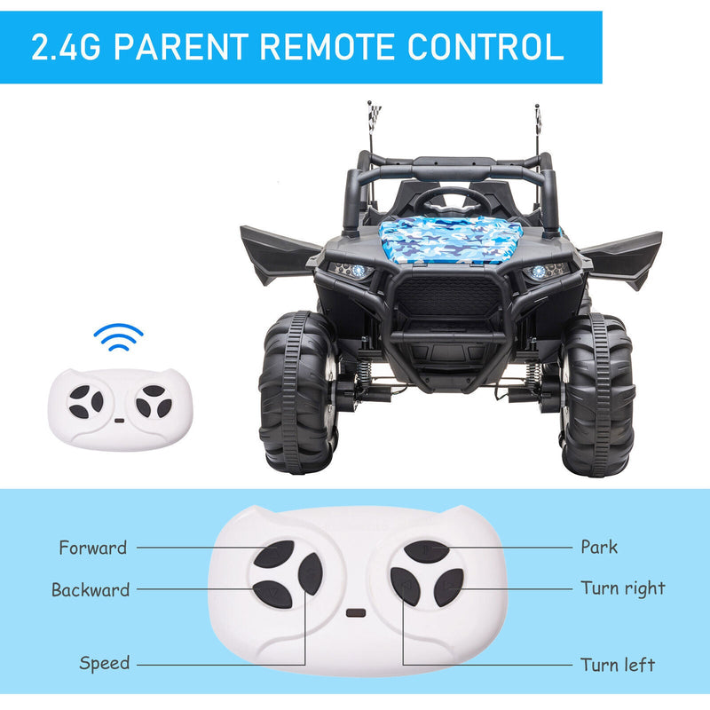 Load image into Gallery viewer, Ride-On Truck for Kids with Remote Control and Four Motors - Perfect for Outdoor Fun!
