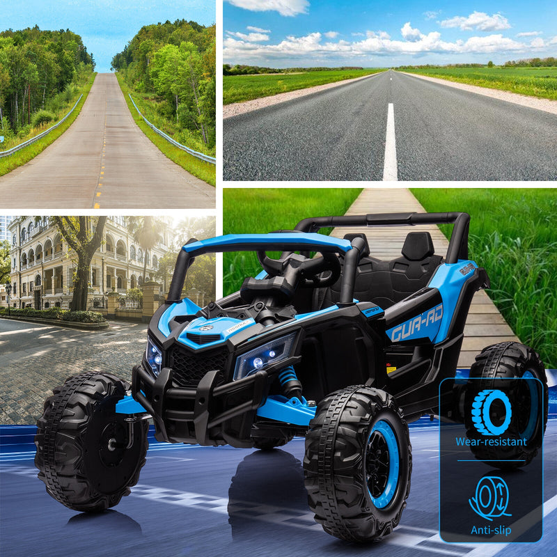 Load image into Gallery viewer, 24V Battery-Powered Electric Off-Road UTV Ride-On Car with Remote Control
