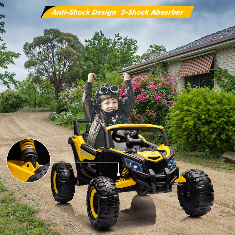 Load image into Gallery viewer, 24V Battery-Powered Electric Off-Road UTV Ride-On Car with Remote Control
