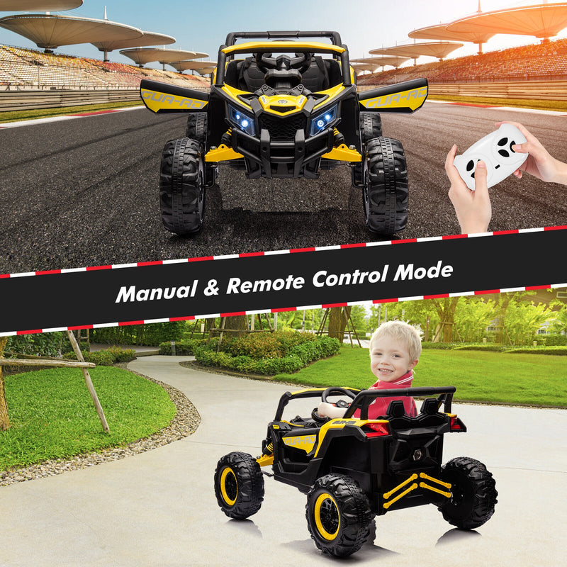 Load image into Gallery viewer, 24V Battery-Powered Electric Off-Road UTV Ride-On Car with Remote Control
