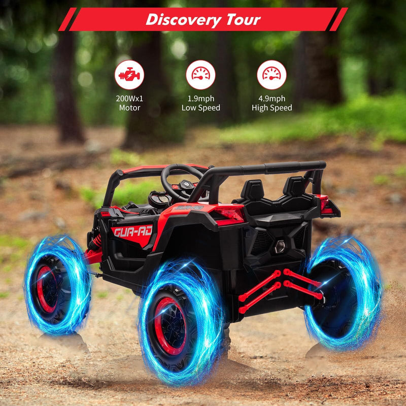Load image into Gallery viewer, 24V Battery-Powered Electric Off-Road UTV Ride-On Car with Remote Control
