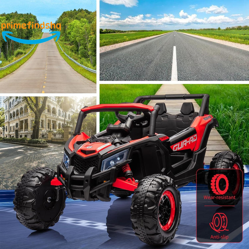 Load image into Gallery viewer, 24V Battery-Powered Off-Road Ride-On UTV Car with 200W Motor and Remote Control
