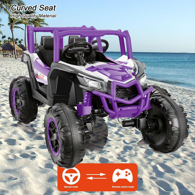 Load image into Gallery viewer, 24V 4WD Off-Road Electric Ride-On UTV Car for Kids, 2-Seater with Remote Control and 4x200W Motors
