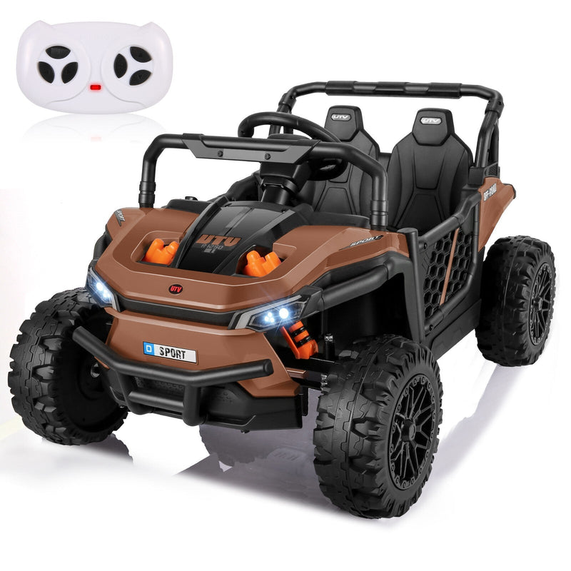 Load image into Gallery viewer, 12V Battery-Powered Electric Off-Road UTV Ride-On Car for Kids with Remote Control
