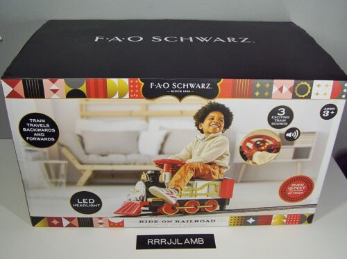 Ride the Rails with Fao Schwarz's Toddler Train Set - Locomotive and Track Included!