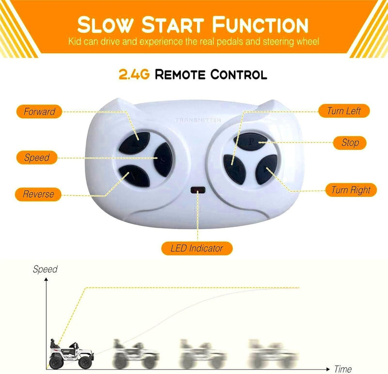 Load image into Gallery viewer, Electric Ride-On Truck with Bluetooth, 2 Speeds, and Remote Control
