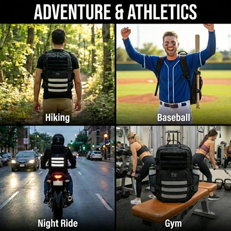 Load image into Gallery viewer, Riderbag Xtreme 30L Tactical Backpack - Black
