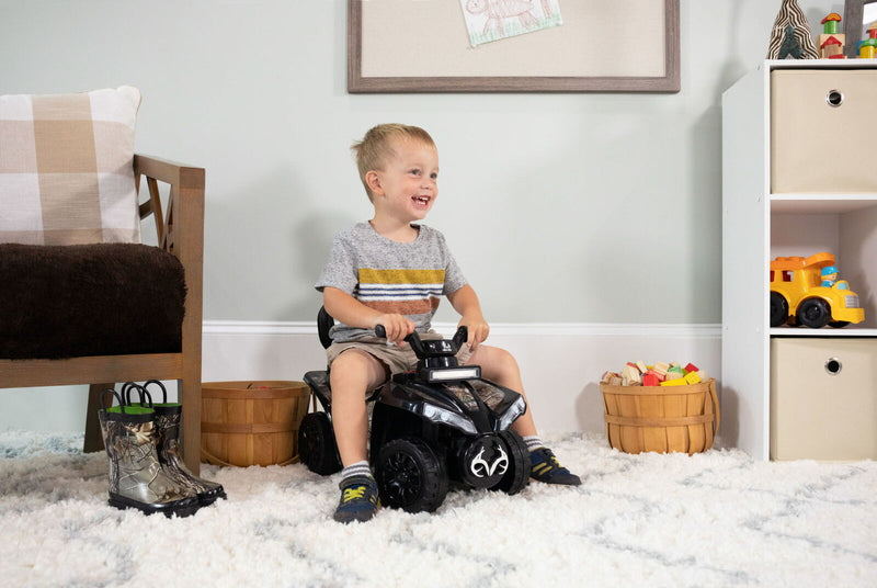 Load image into Gallery viewer, Heavy-Duty Camo Ride-On Bike for Kids Safe Outdoor Backyard Toy
