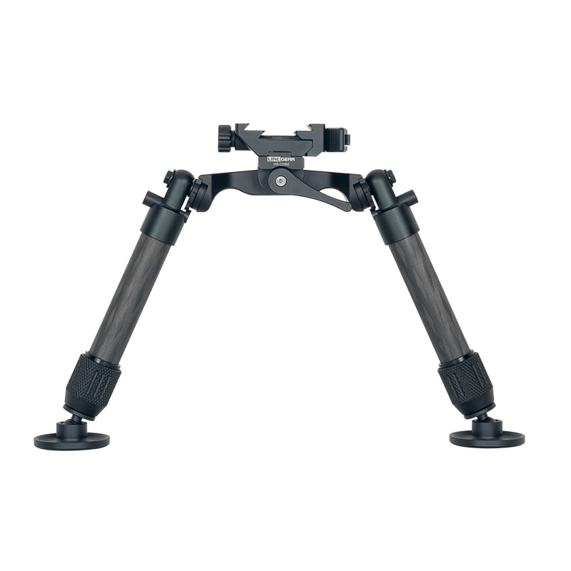 Load image into Gallery viewer, Linkogear HB-C05M Carbon Fiber Bipod Arca &amp; Picatinny 7–10.1" - Black
