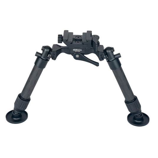 Linkogear HB-C05M Carbon Fiber Bipod Arca & Picatinny 7–10.1" - Black