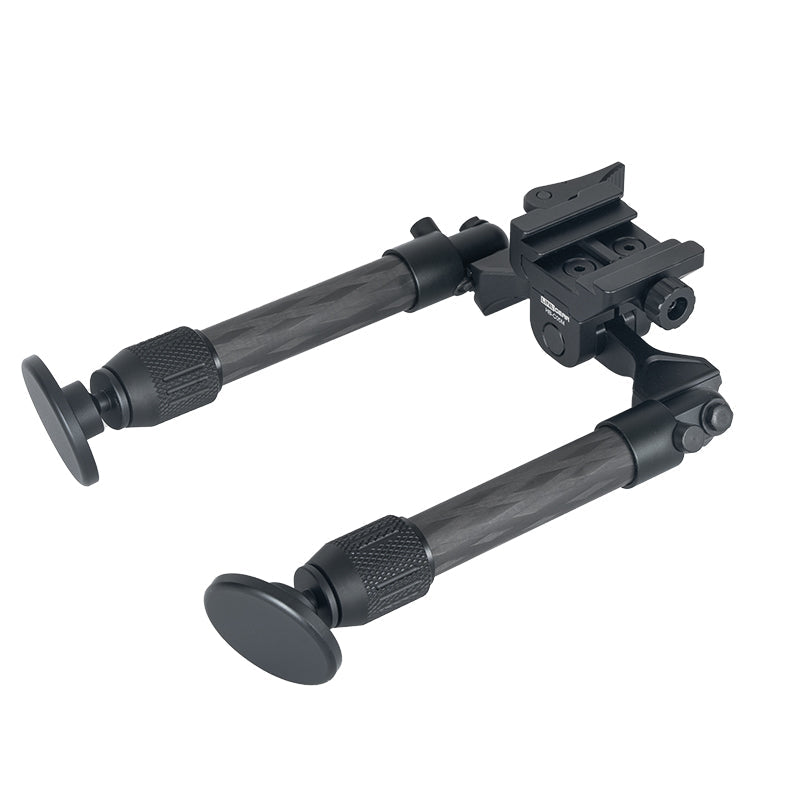 Load image into Gallery viewer, Linkogear HB-C05M Carbon Fiber Bipod Arca &amp; Picatinny 7–10.1" - Black
