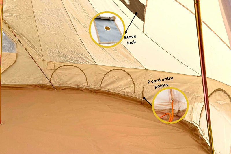 Load image into Gallery viewer, 16&#39; (5M) Zephyr™ Tent Cabin
