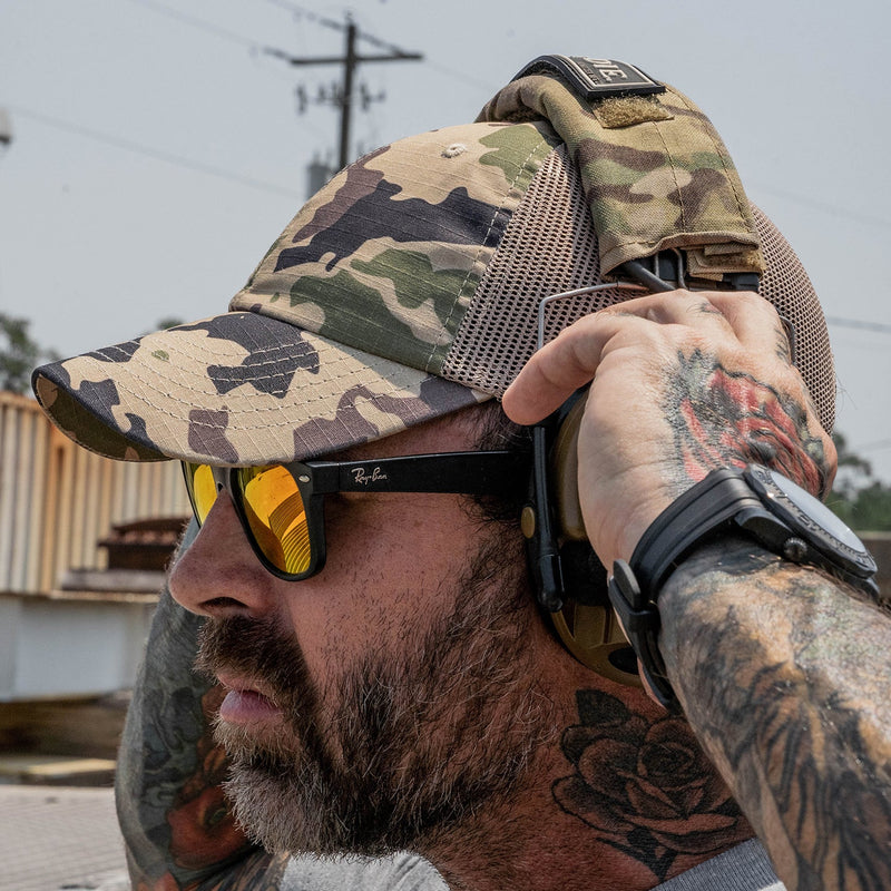 Load image into Gallery viewer, Ripstop Mesh Snapback Hat [no patch]
